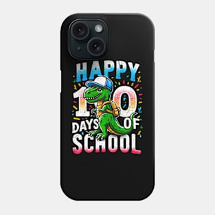 Happy 100 Days Of School Dinosaur Tee Back To School Phone Case