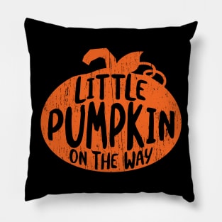 Little Pumpkin On The Way '  Halloween Gift Pillow