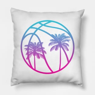 Miami Vice Basketball - White alternate Pillow