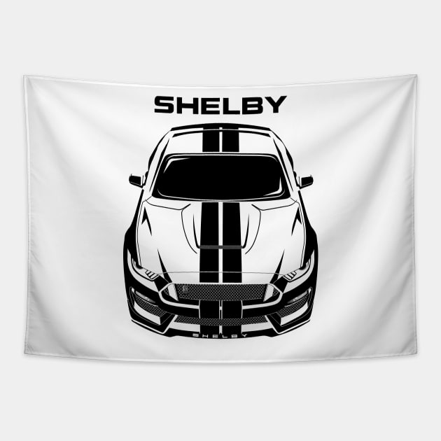 Ford Mustang Shelby GT350 2015 - 2020 - Black Stripes Tapestry by V8social