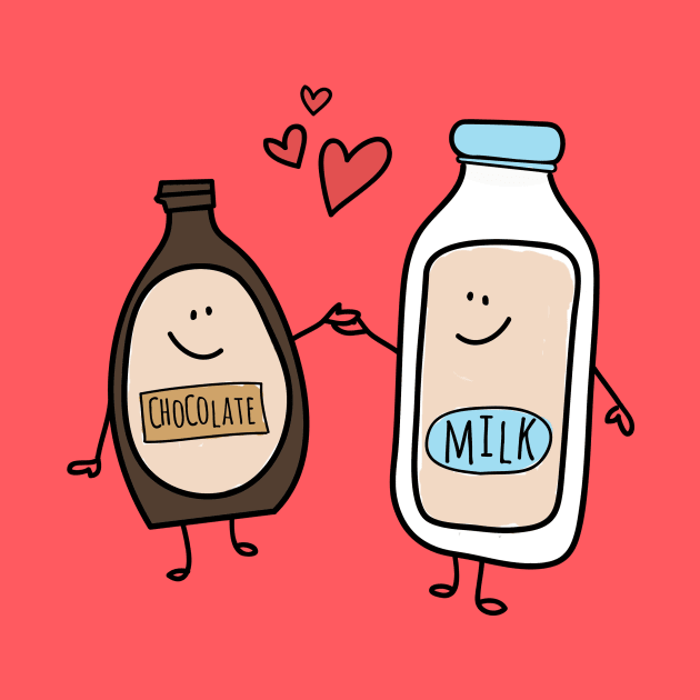 Better Together for Chocolate Milk Drinkers by cottoncanvas