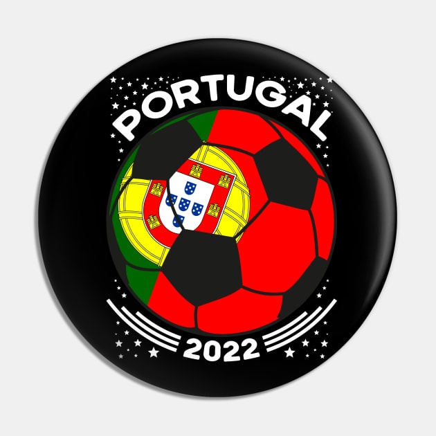 Portugal Flag Soccer Football Team Pin by mcoshop