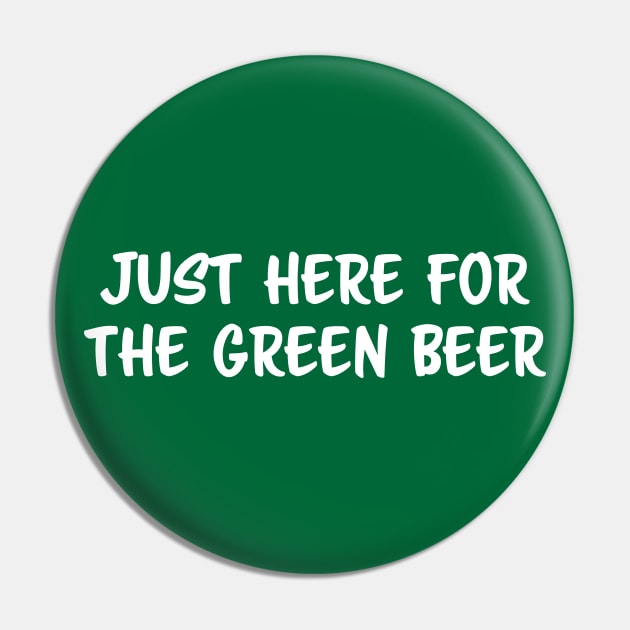 Green Beer Pin by MelsPlace