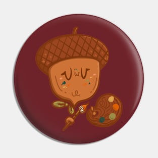 Autumn Artist Pin