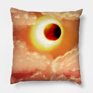 Solar Eclipse | 2024 Pillow