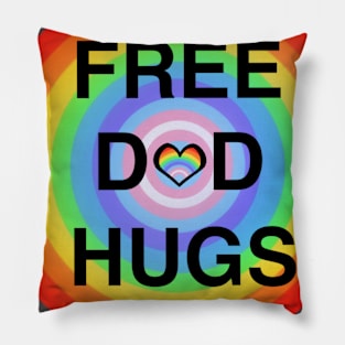 Free Dad Hugs Pillow