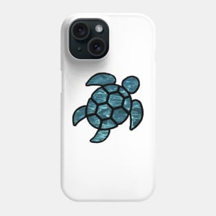 vsco turtle water background Phone Case