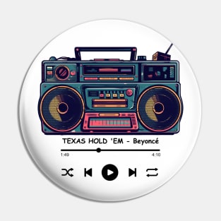 TEXAS HOLD 'EM - Beyoncé Pin