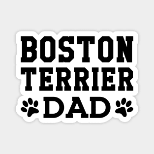 Boston Terrier Dad Magnet