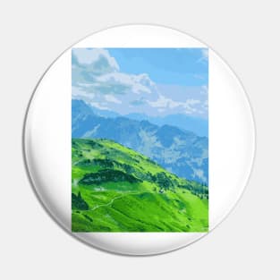 Mountain Aroma - Landscape Pin