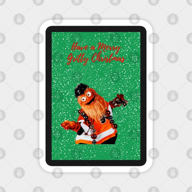 have a merry gritty christmas! Magnet by cartershart