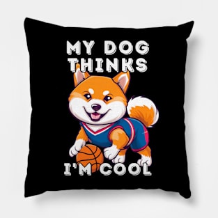 Shiba Inu Basketball Pillow