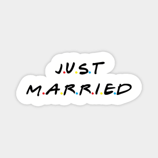 Just Married Magnet