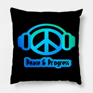 Peace and Progress Pillow