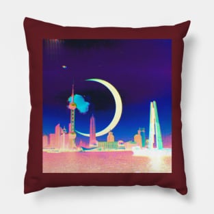 Night City Pillow