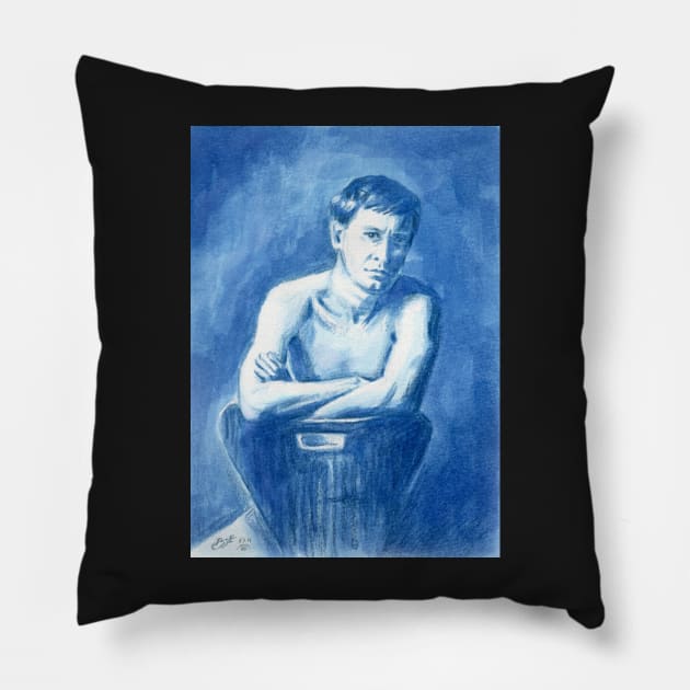 Joe Orton Pillow by BarnabyEdwards