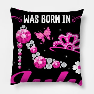 A Queen Was Born In july Happy Birthday To Me Pillow