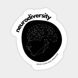 neurodiversity: great minds think differently! Magnet