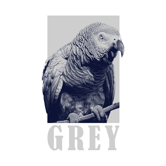 African Grey Parrot Lover by BirdNerd