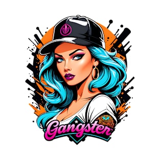 Neon Gangster Woman T-Shirt