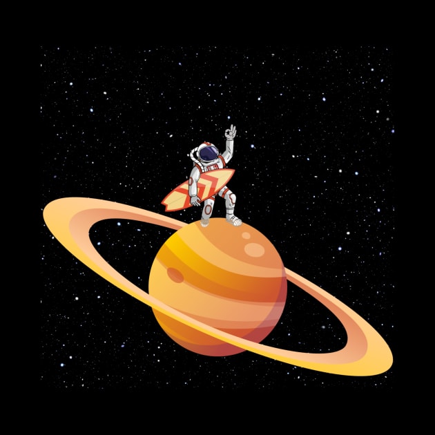 Space With Surfing by HALLSHOP