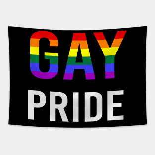 Gay Pride Rainbow Flag Tapestry