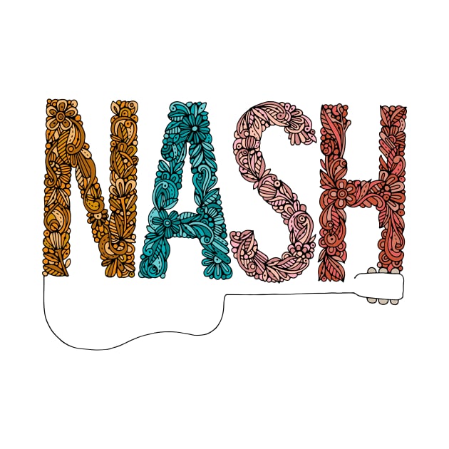 Nash Guitar by Valentina Harper