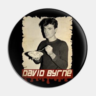 David Byrne Vintage Pin