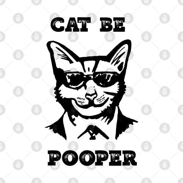 Cat Be Pooper by wildjellybeans