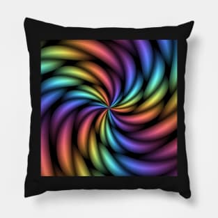 Spiraling Balloon Spirals Pillow