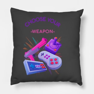 Choose your weapon! Pillow