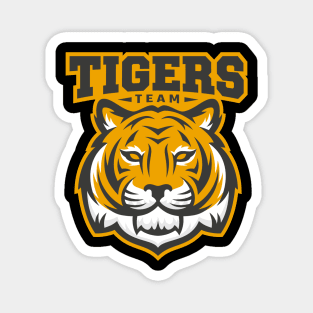 Tigers Team Magnet