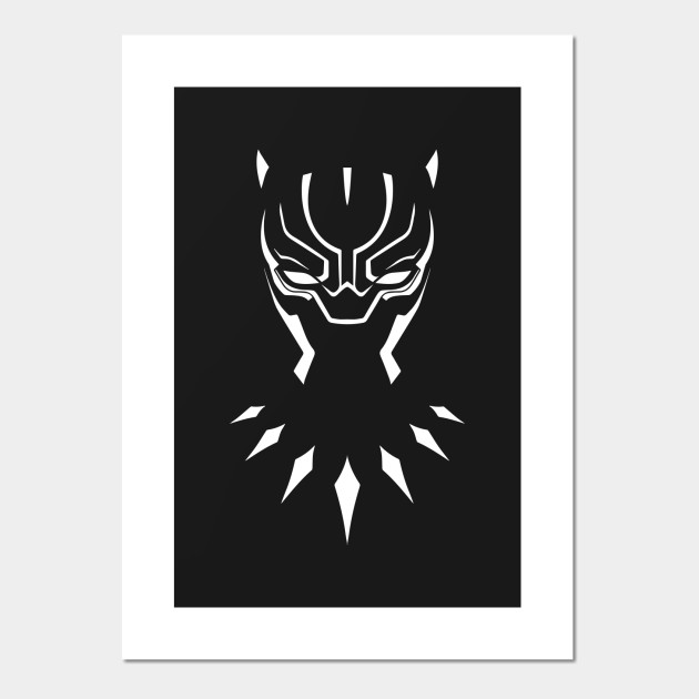 Minimalist Black Panther Black Panther Posters And Art Prints Teepublic