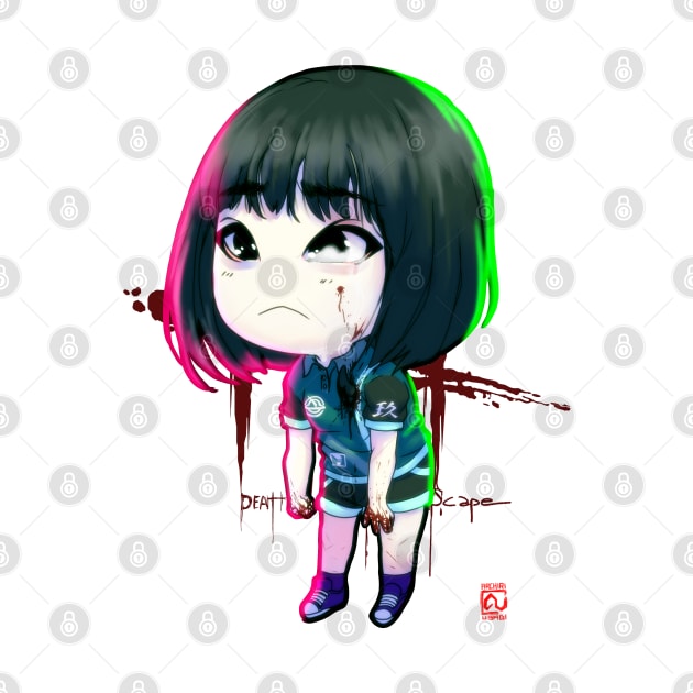 DBD CHIBI survivor FEng ming by ArchiriUsagi