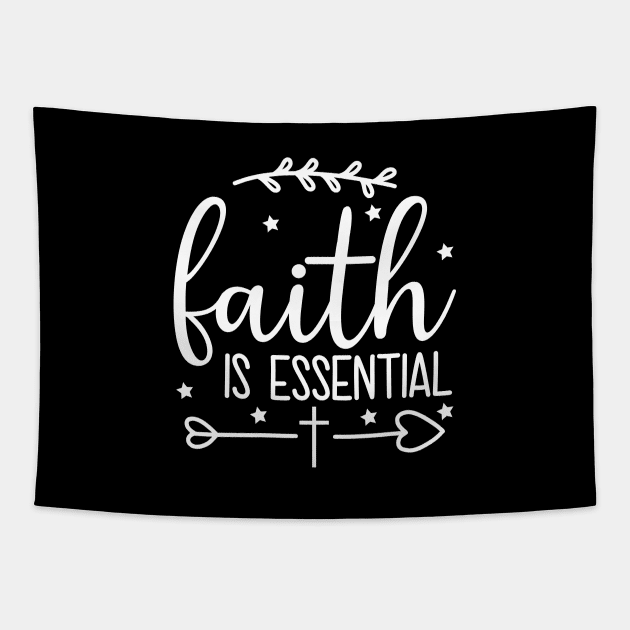 faith is essential Tapestry by hatem