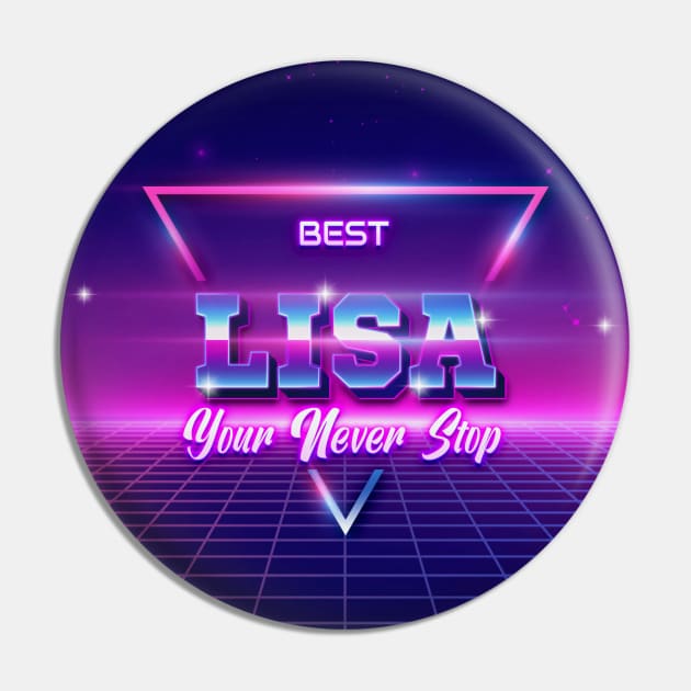 Lisa Name Pin by Tribun Dash