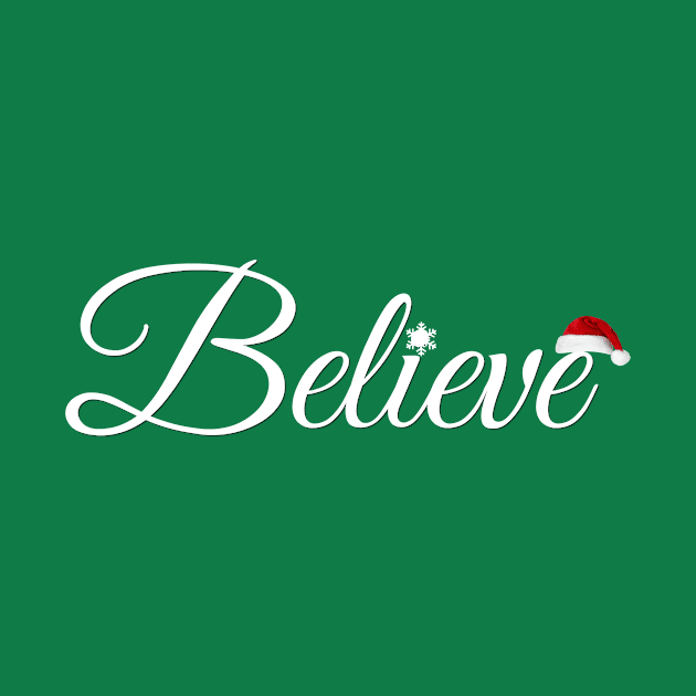 Believe tee by laurance