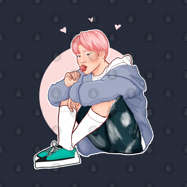 sweet jimin by ohnoballoons