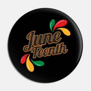 Logo for Black History Juneteenth Pin