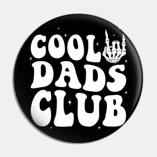 Cool dads Club Funny retro Pin