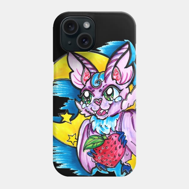 Cute Batty Phone Case by Geeky Gimmicks