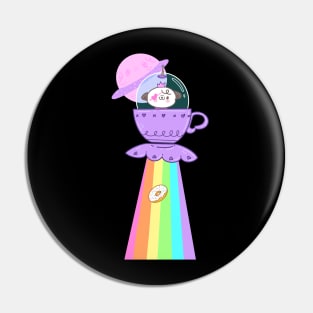 Teatime UFO Pin