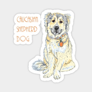 Caucasian Shepherd Magnet