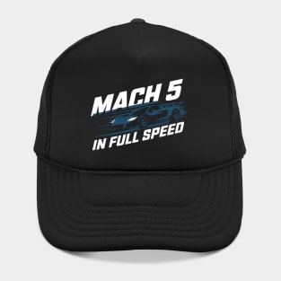 mach 5 in full speed Hat