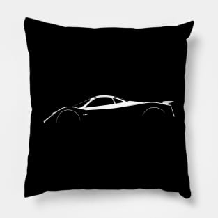 Pagani Zonda C12 Silhouette Pillow