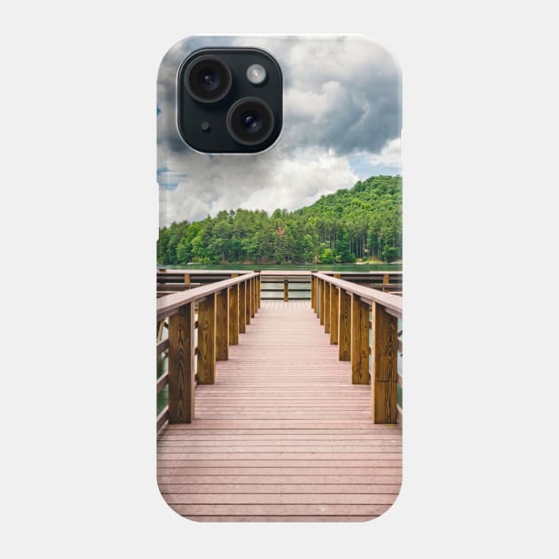 Beautiful Day at the Lake Phone Case by StacyWhite