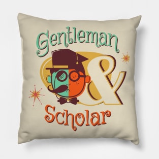 Gentleman and Scholar Pillow