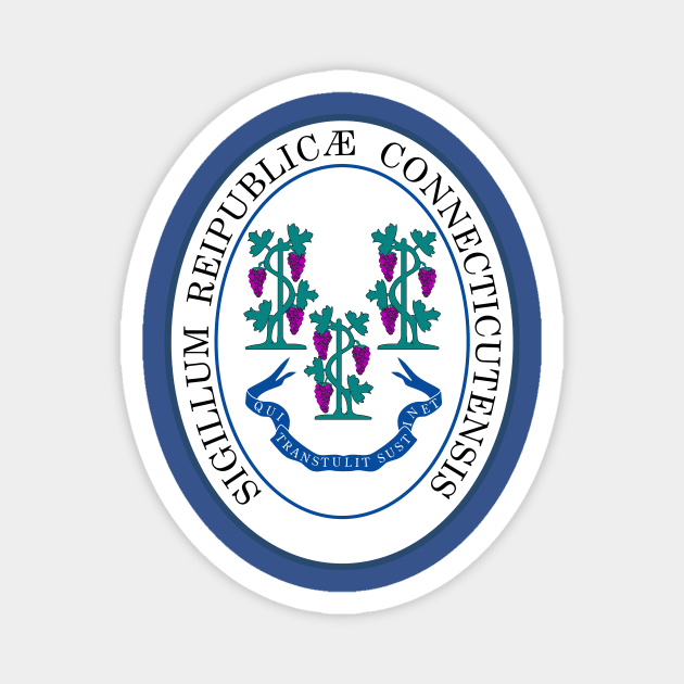 State of Connecticut Magnet by Comshop