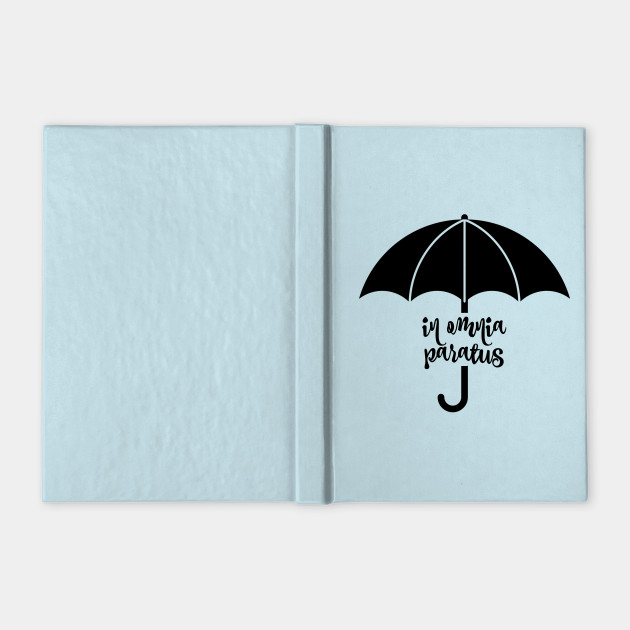 In Omnia Paratus Umbrella Gilmore Girls Notebook Teepublic In Omnia Paratus Umbrella Gilmore Girls Notebook Teepublic