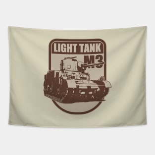 M3 Light Tank Tapestry